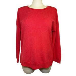 Thermal‎ Waffle Knit Rust Orange Top Blouse Shirt New. size Medium